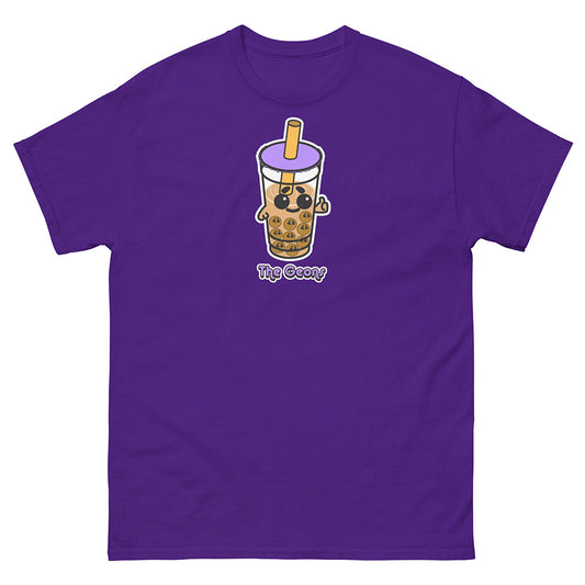 The Geons Boba Tea tee in purple