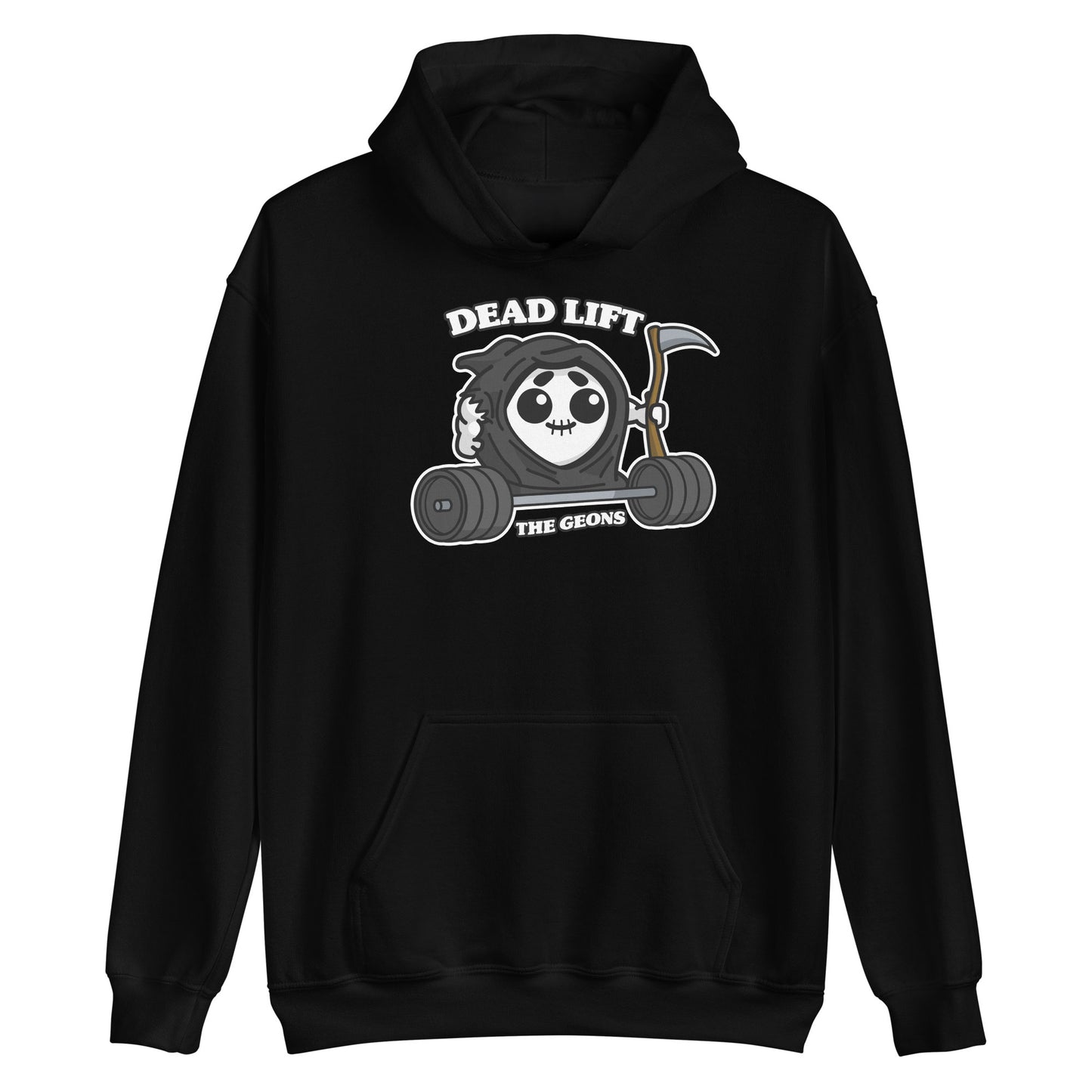 The Geons Dead Lift Hoodie in Black