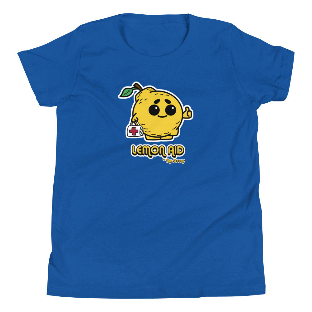 The Geons Lemon Aid Youth Tee Royal Blue