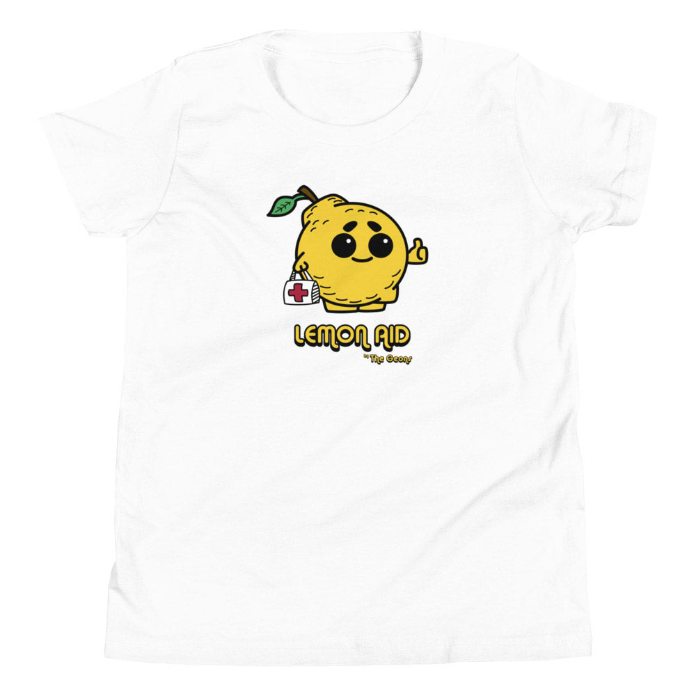 The Geons Lemon Aid Youth Tee White