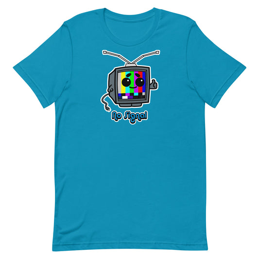 The Geons No Signal Tee Aqua