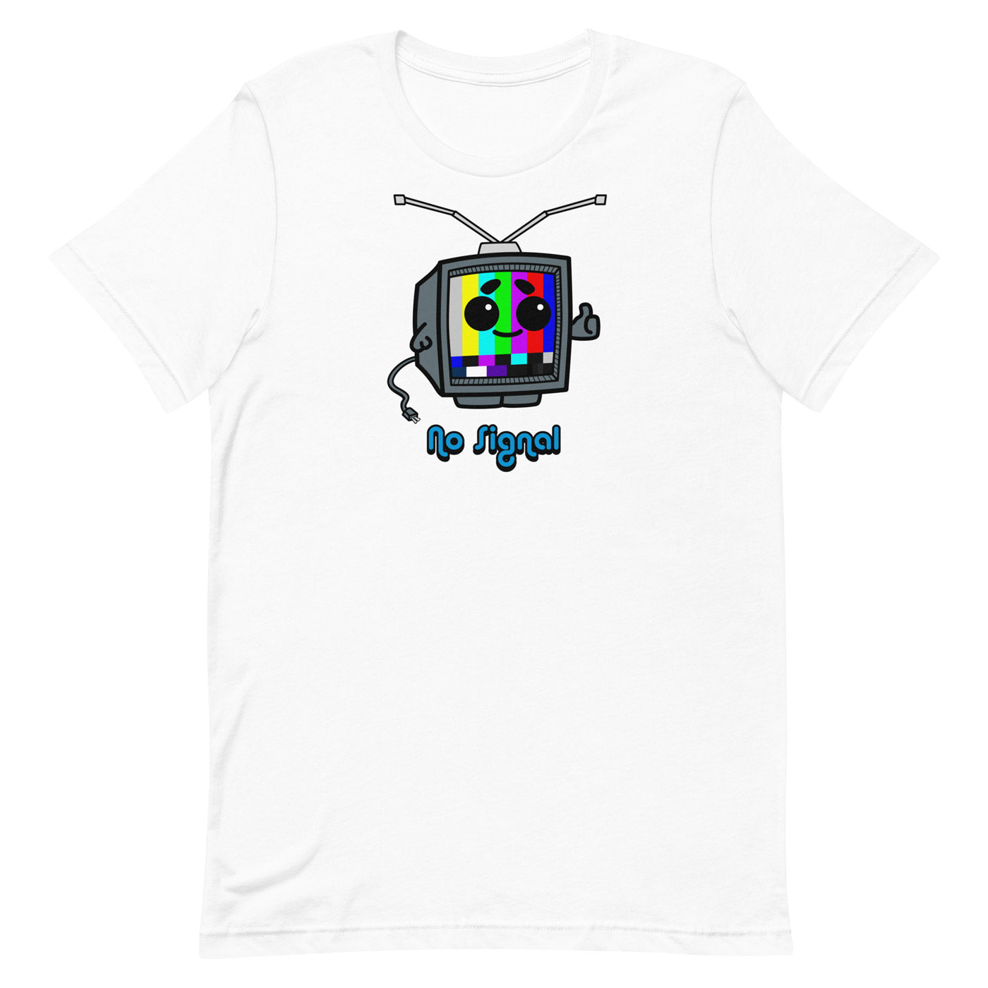 The Geons No Signal Tee White