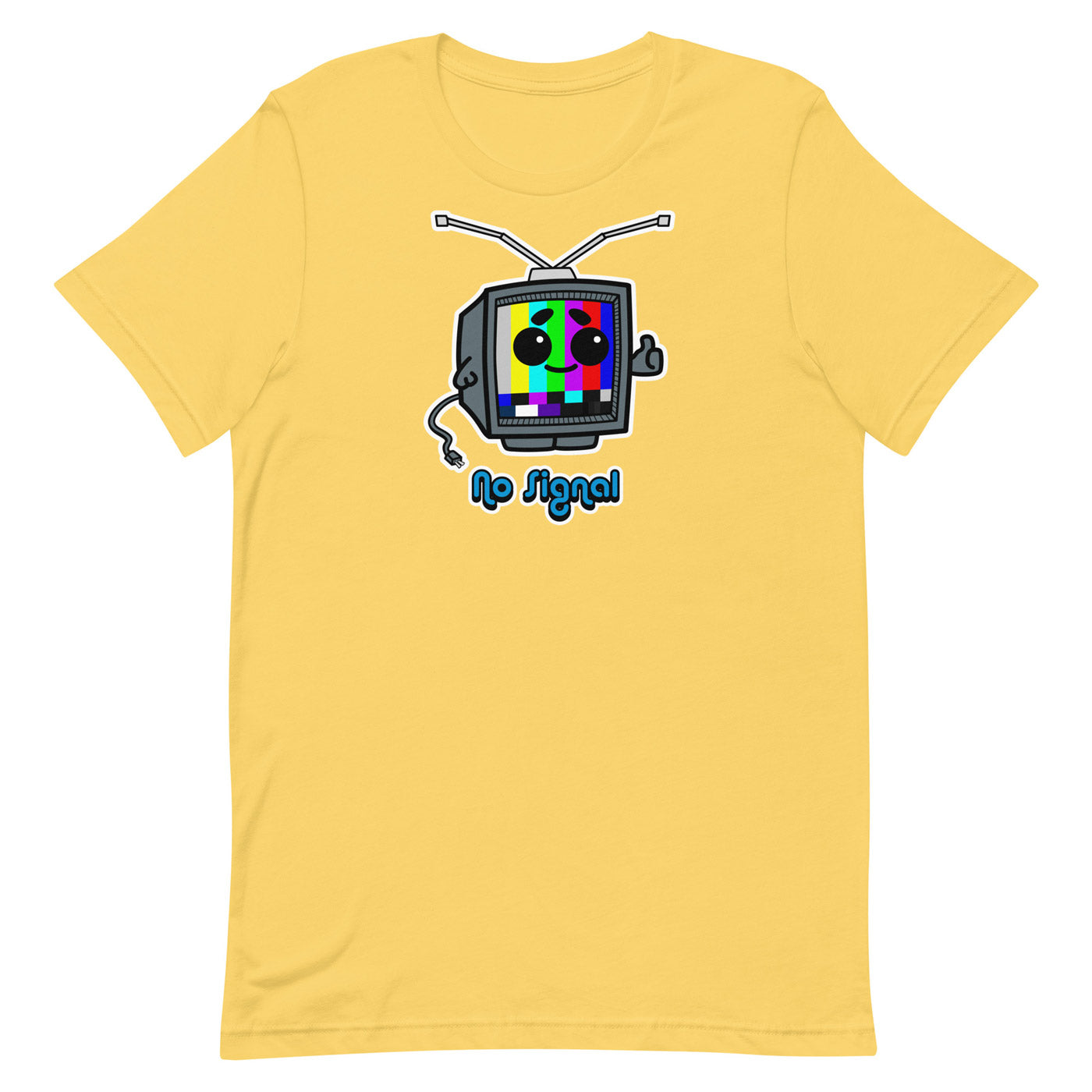 The Geons No Signal Tee Yellow