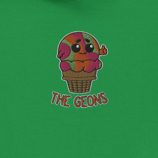 The Geons Rainbow Sherbet Irish Green Hoodie