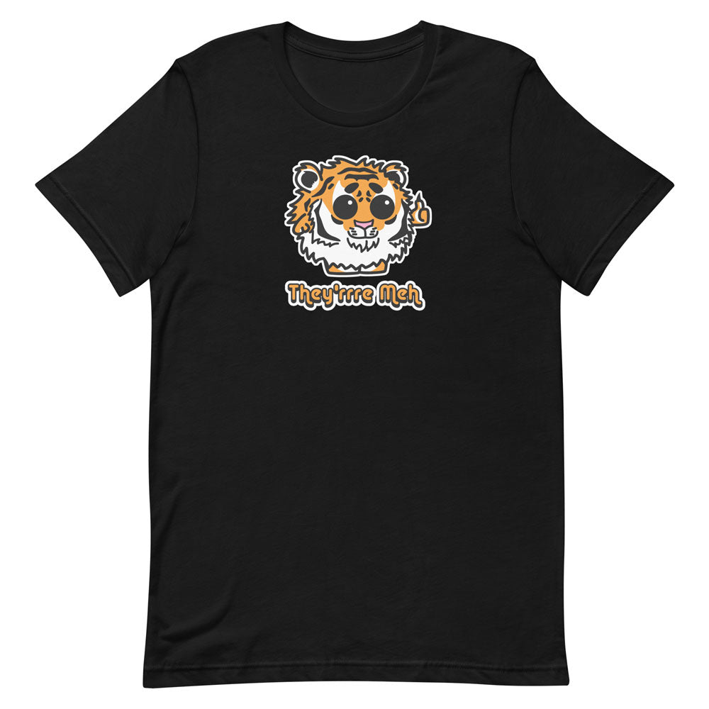 The Geons - They'rrre Meh Tiger Tee - Black