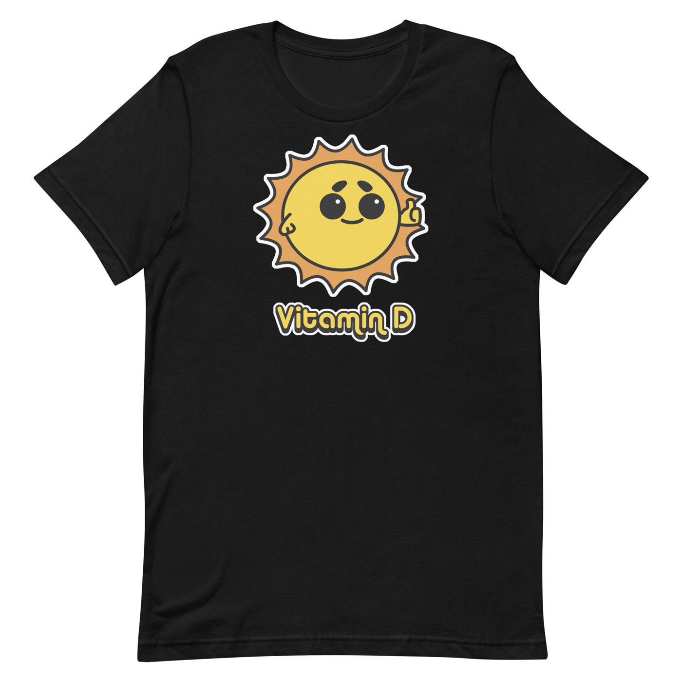 The Geons Vitamin D Tee Black